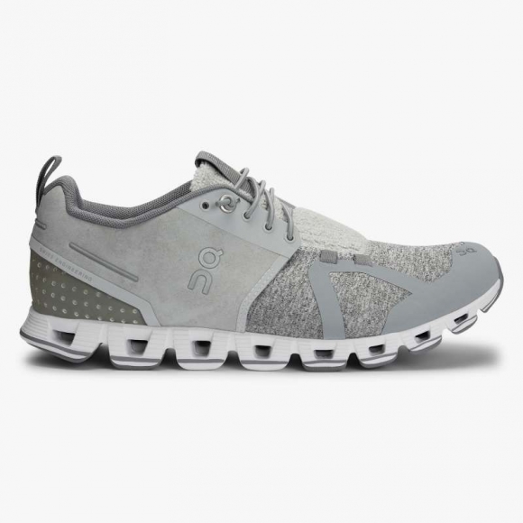 On Cloud Sneakers | Women's Cloud Terry-Silver