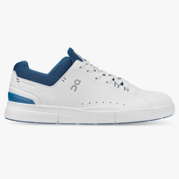 On Cloud Sneakers | Men's THE ROGER Advantage-White | Cobalt